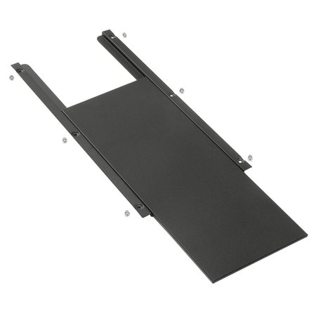 GLOBAL INDUSTRIAL Sliding Mouse Tray for Mobile Computer Cabinets, 9-1/2W x 7-1/2D 273113